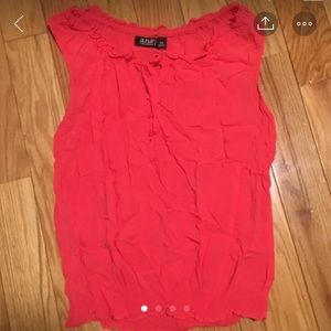 Pink sleeveless a.n.a blouse